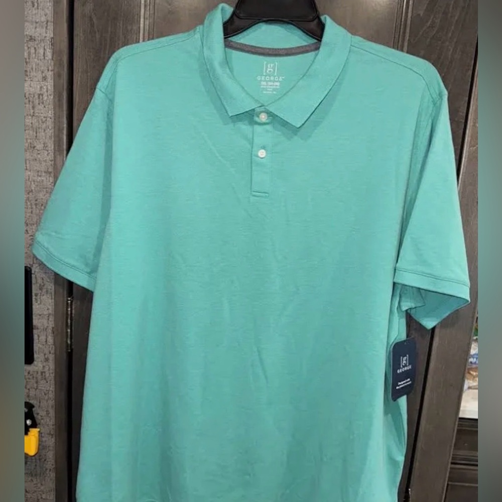 George Men's Green Polo Shirt